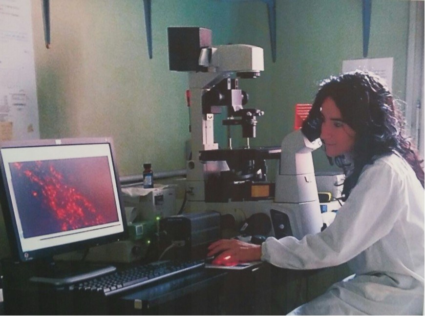 Microscopio a fluorescenza - esperimenti