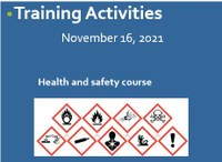 Health and Safety training