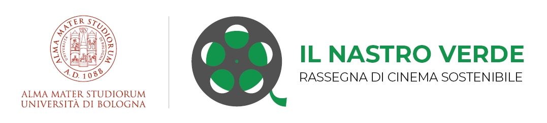 Logo Il Nastro verde (una bobina di pellicola cinematografica verde)