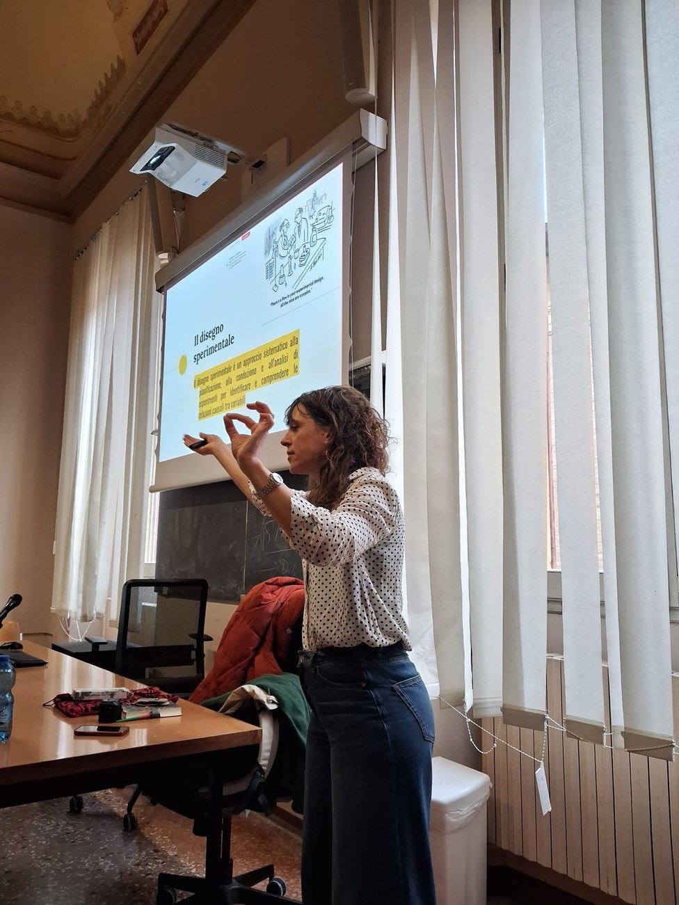 Zunino's seminar, "Il labirinto della variazione Linguistica". Bologna, March 10, 2026