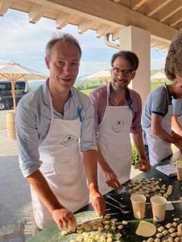 Team building - homemade pasta