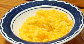 risotto di zucca