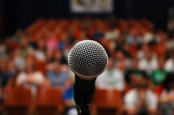 Microfono per public speaking