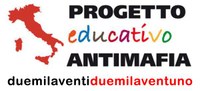 Logo del progetto educativo antimafia  2021