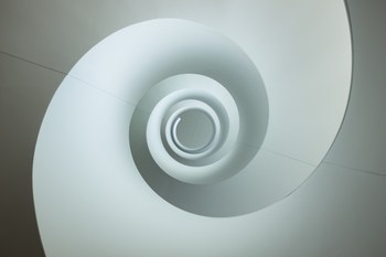 Spiral white and gray - Photo by Alex Eckermann - unplash