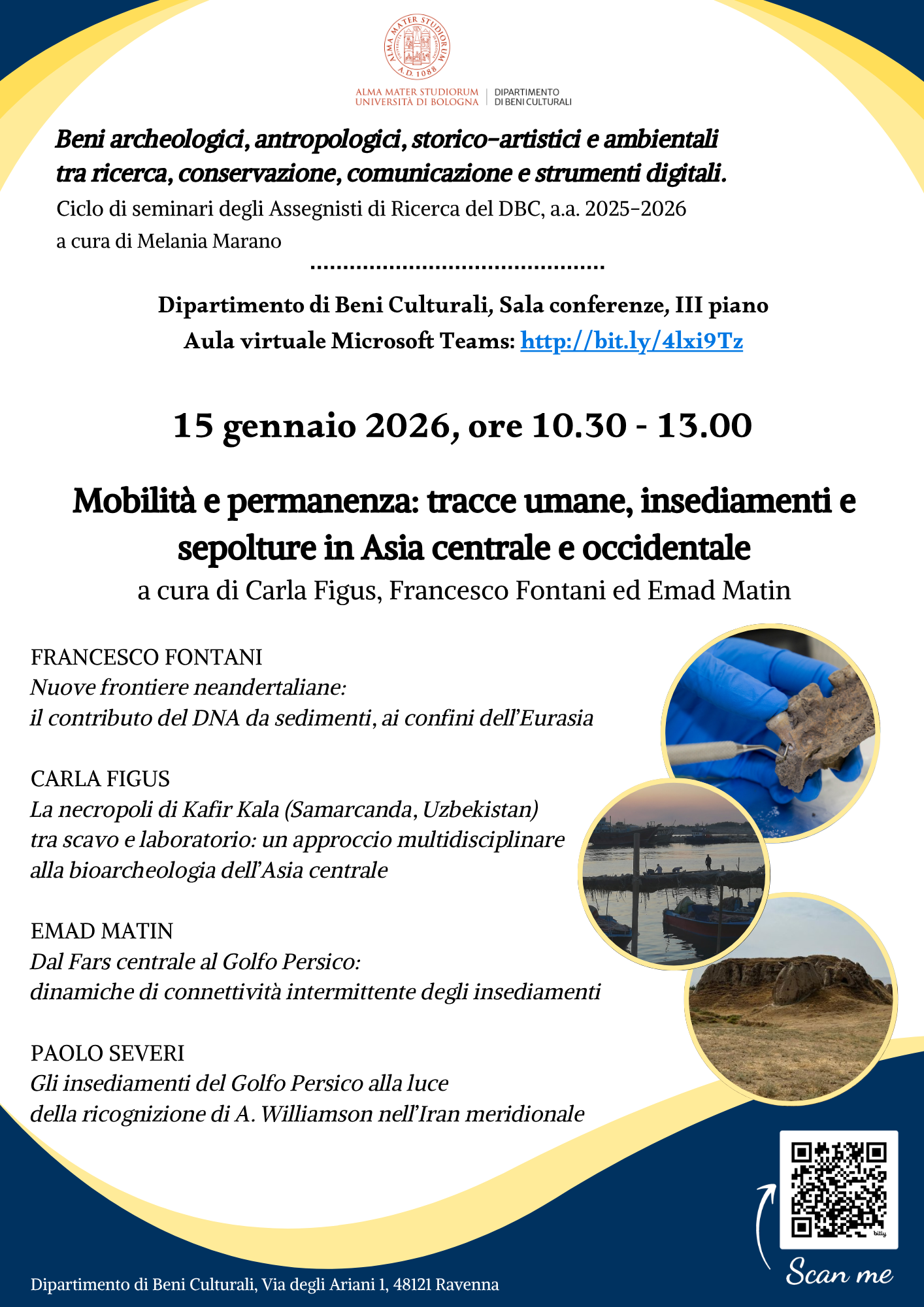 Programma 15 gennaio 2026