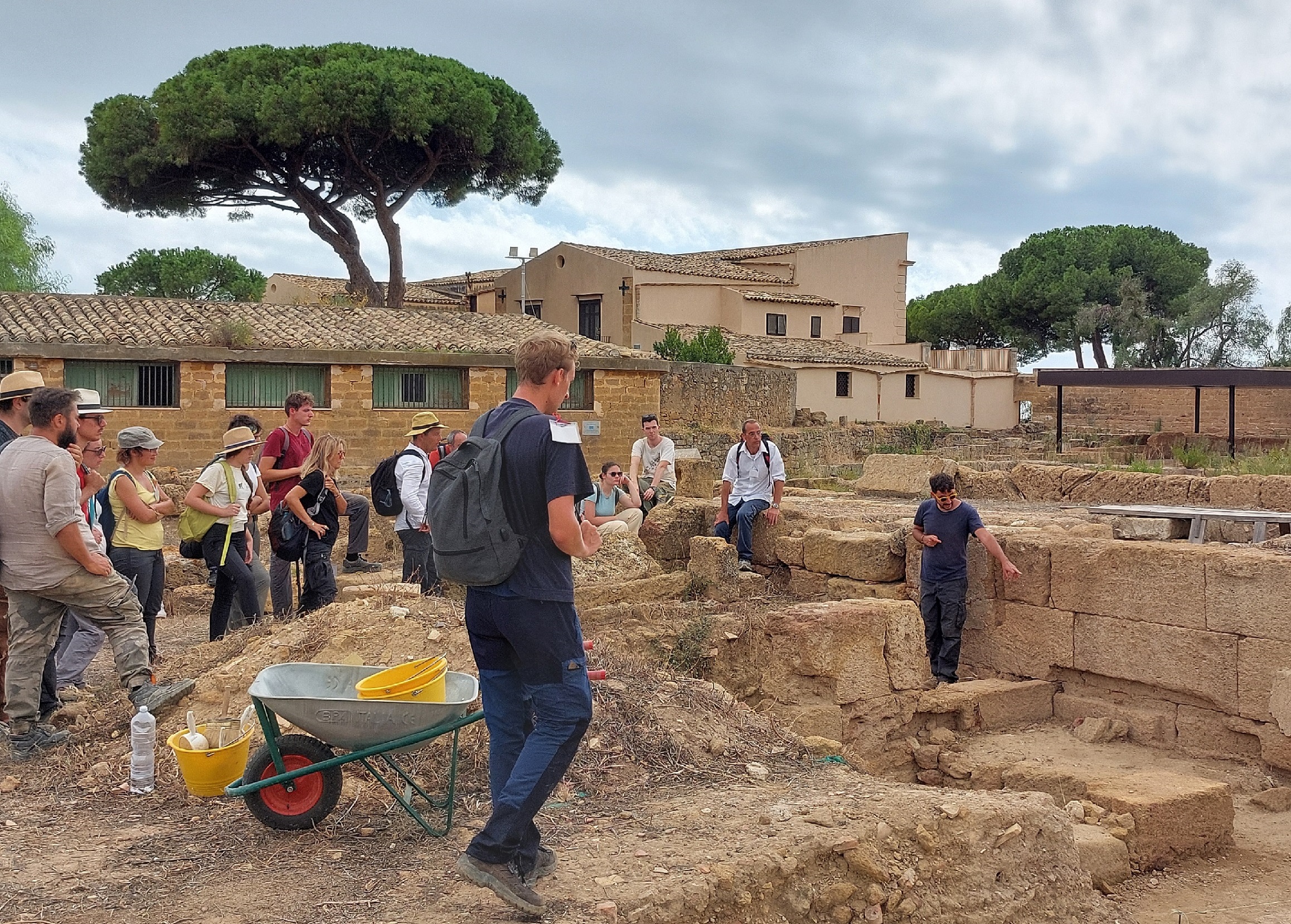 visita agli scavi