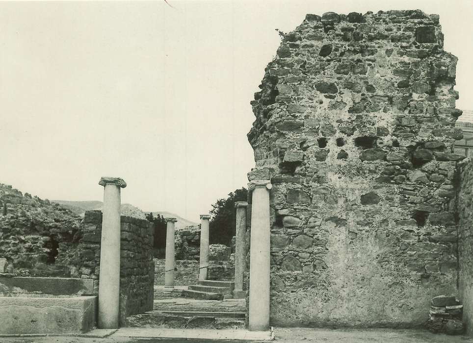 Resti di intonaci dipinti