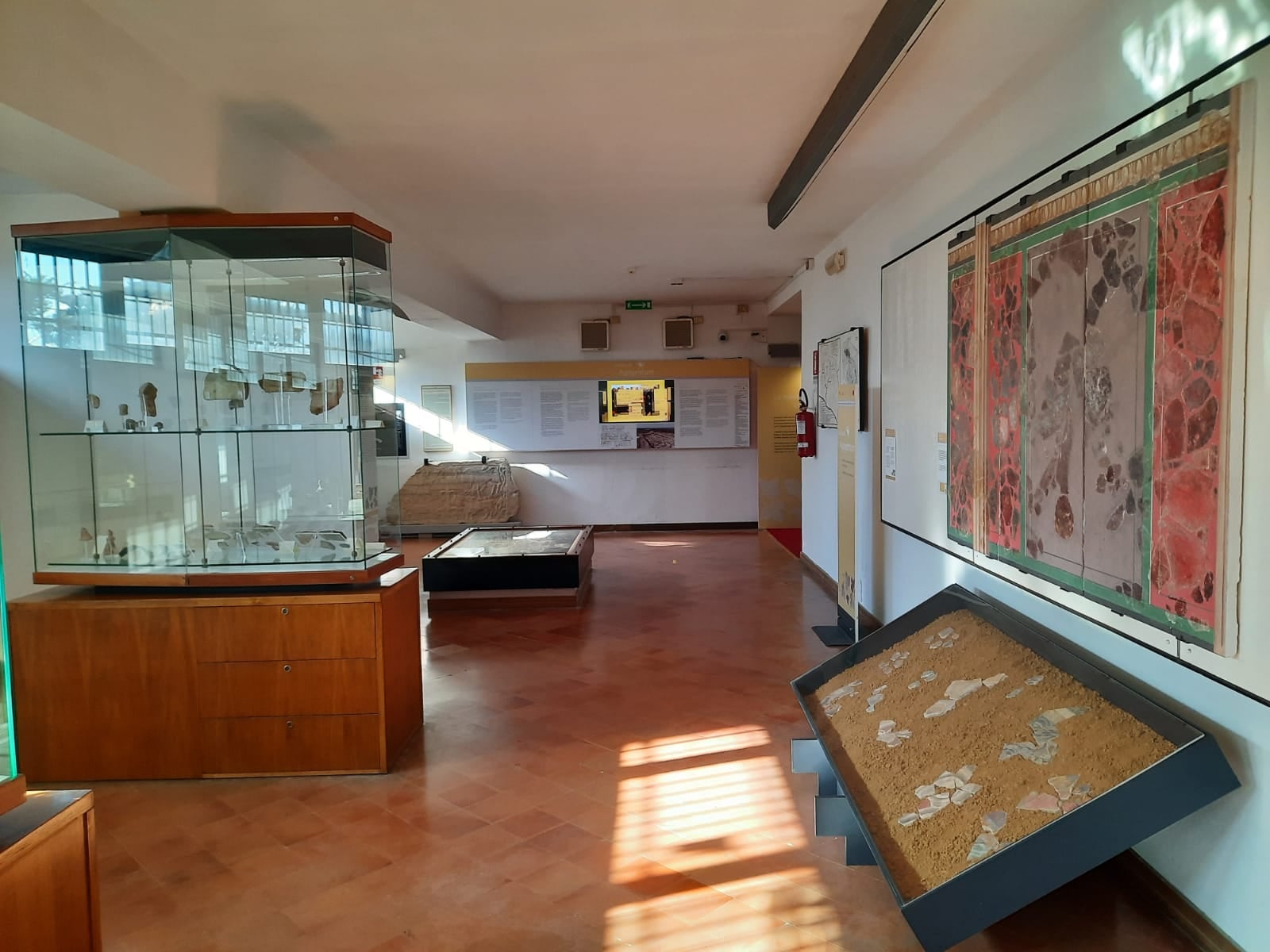 Allestimento Sala 7 del Museo