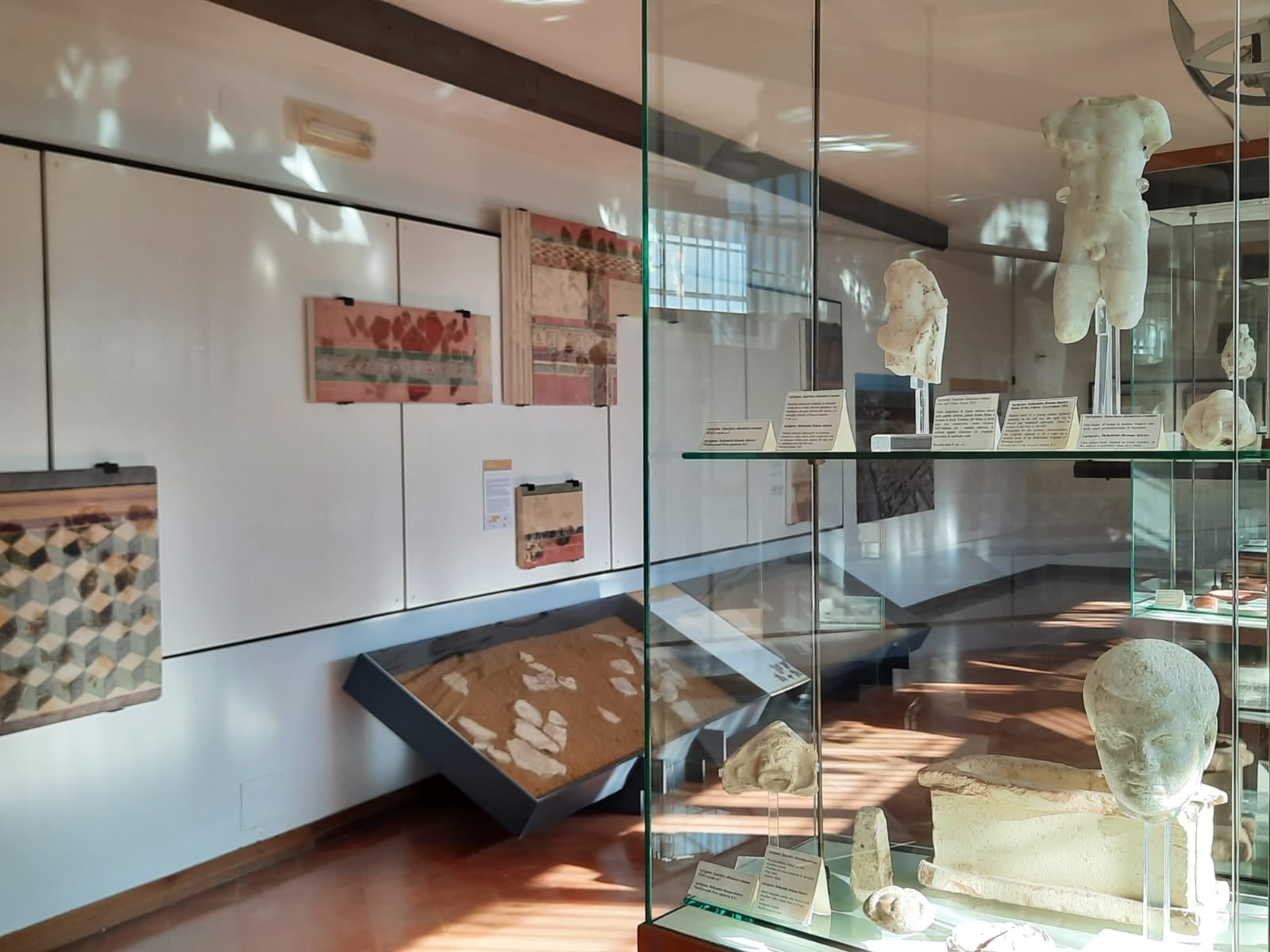 Allestimento Sala 7 del Museo