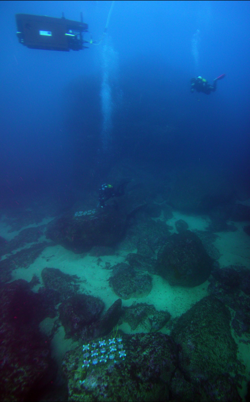 Marine Survey Operations in Costa Paradiso, Sardinia