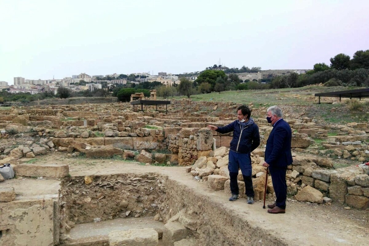 Il direttore Arch. Sciarratta e il prof. Lepore