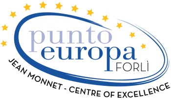 Logo centro eccellenza Jean Monnet Punto Europa di Forlì