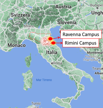 Ravenna and Rimini campuses