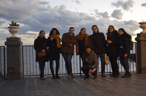 Immagine: I ricercatori a Catania per la presentazione del progetto nel corso del Convegno SIAA.