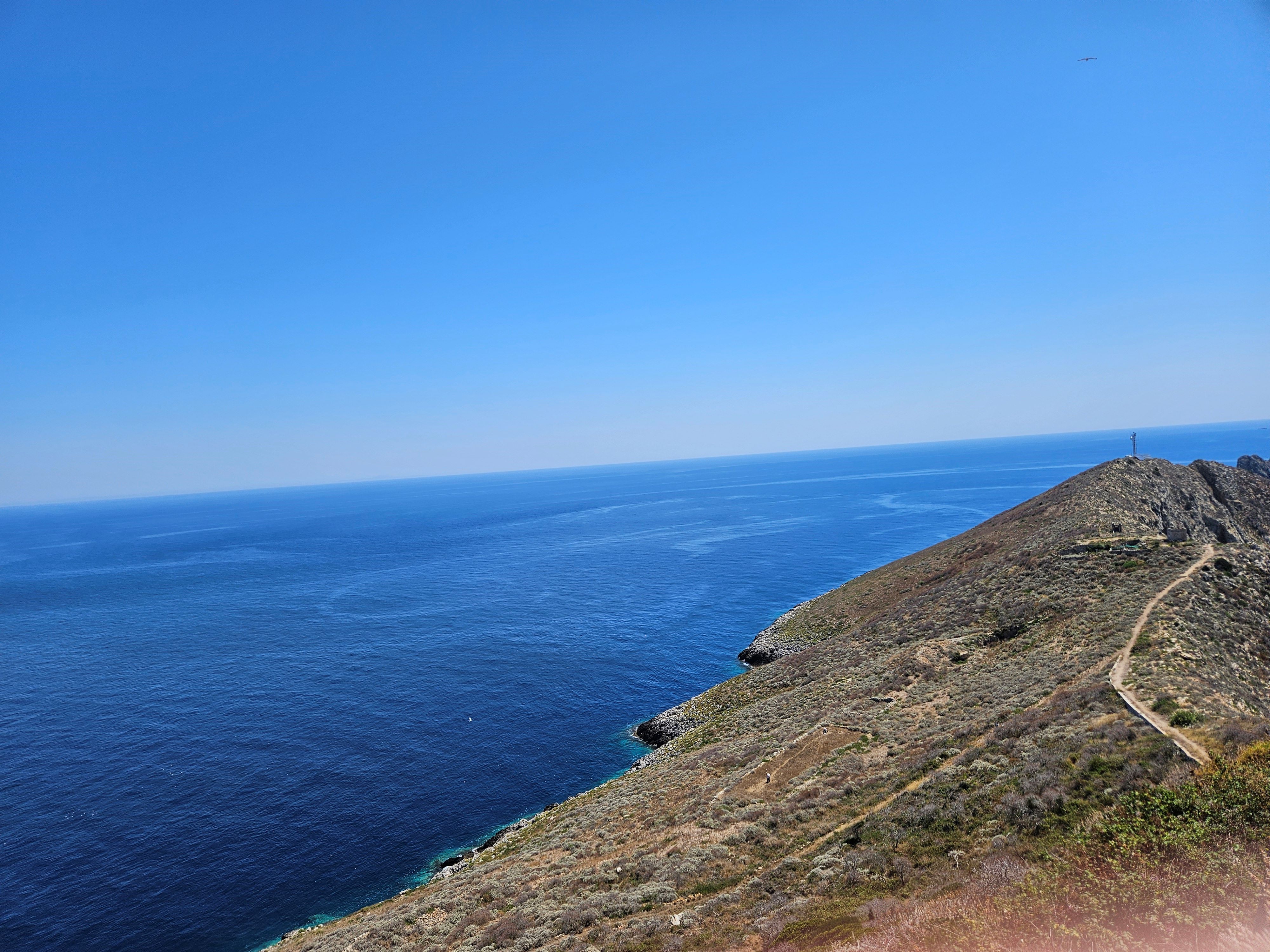 Landscape view from Palagruza