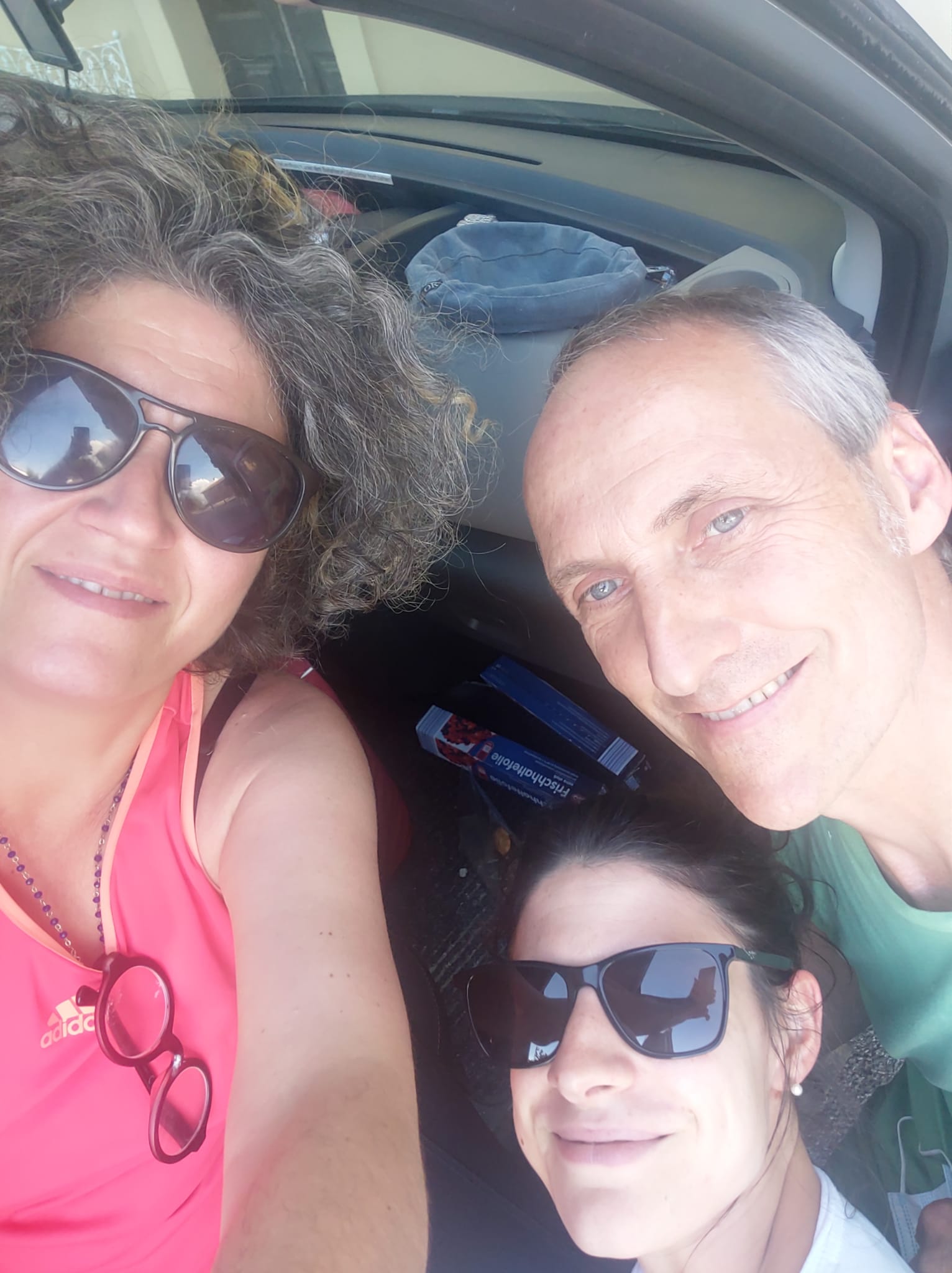 The team is back on the road