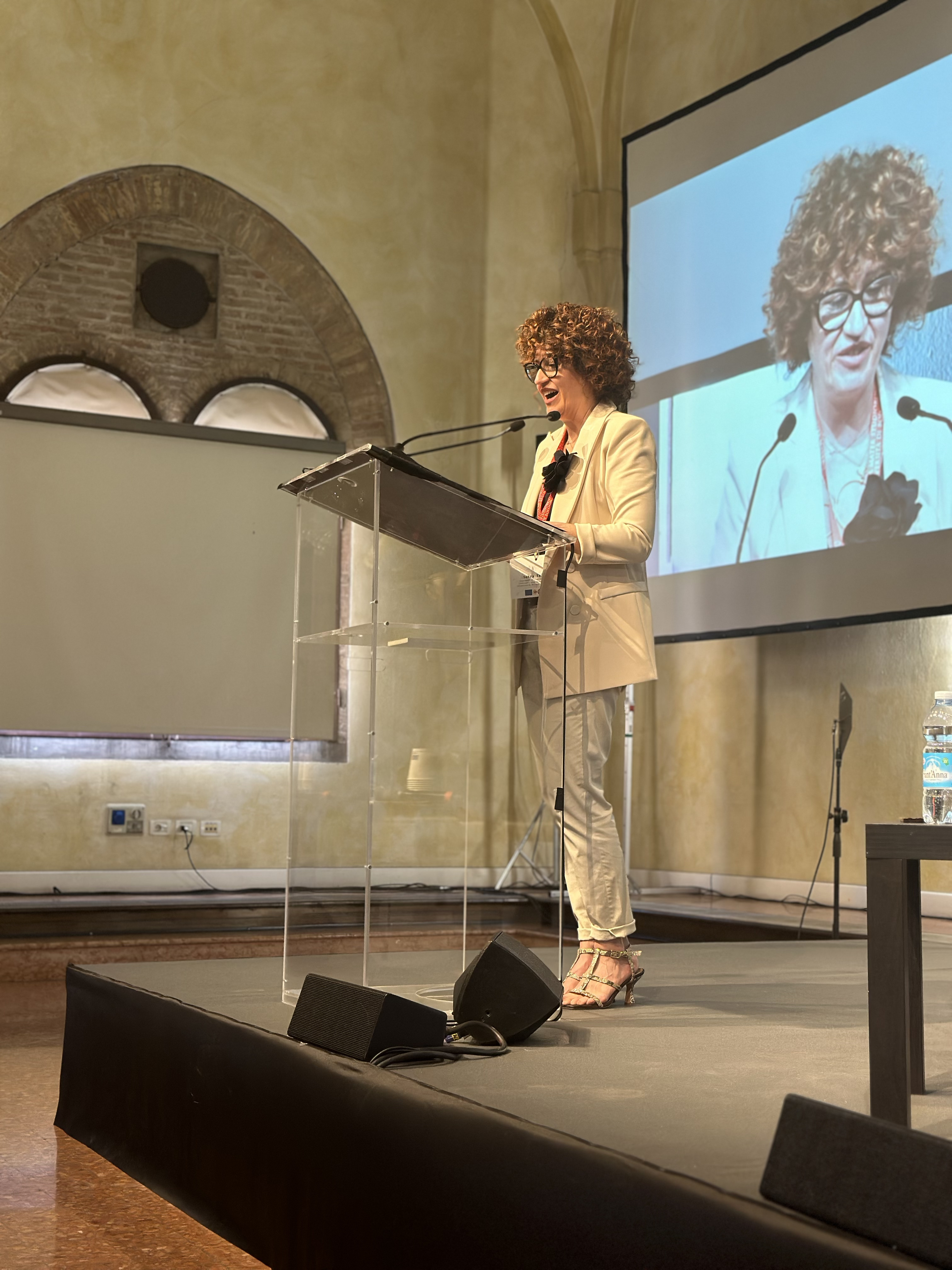 Professor Sahra Talamo's opening speech