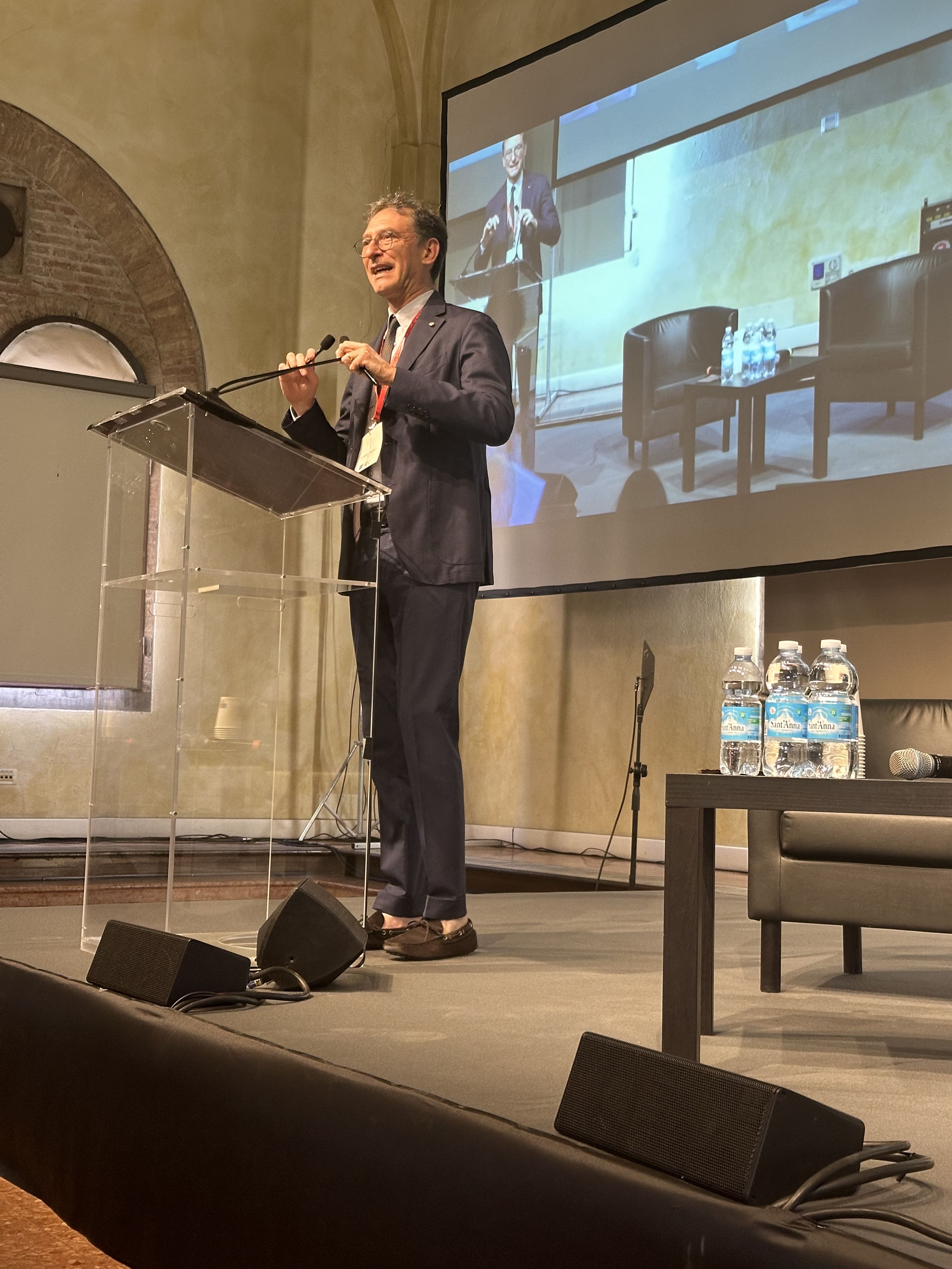 Università di Bologna Rector Giovanni Molari's opening talk