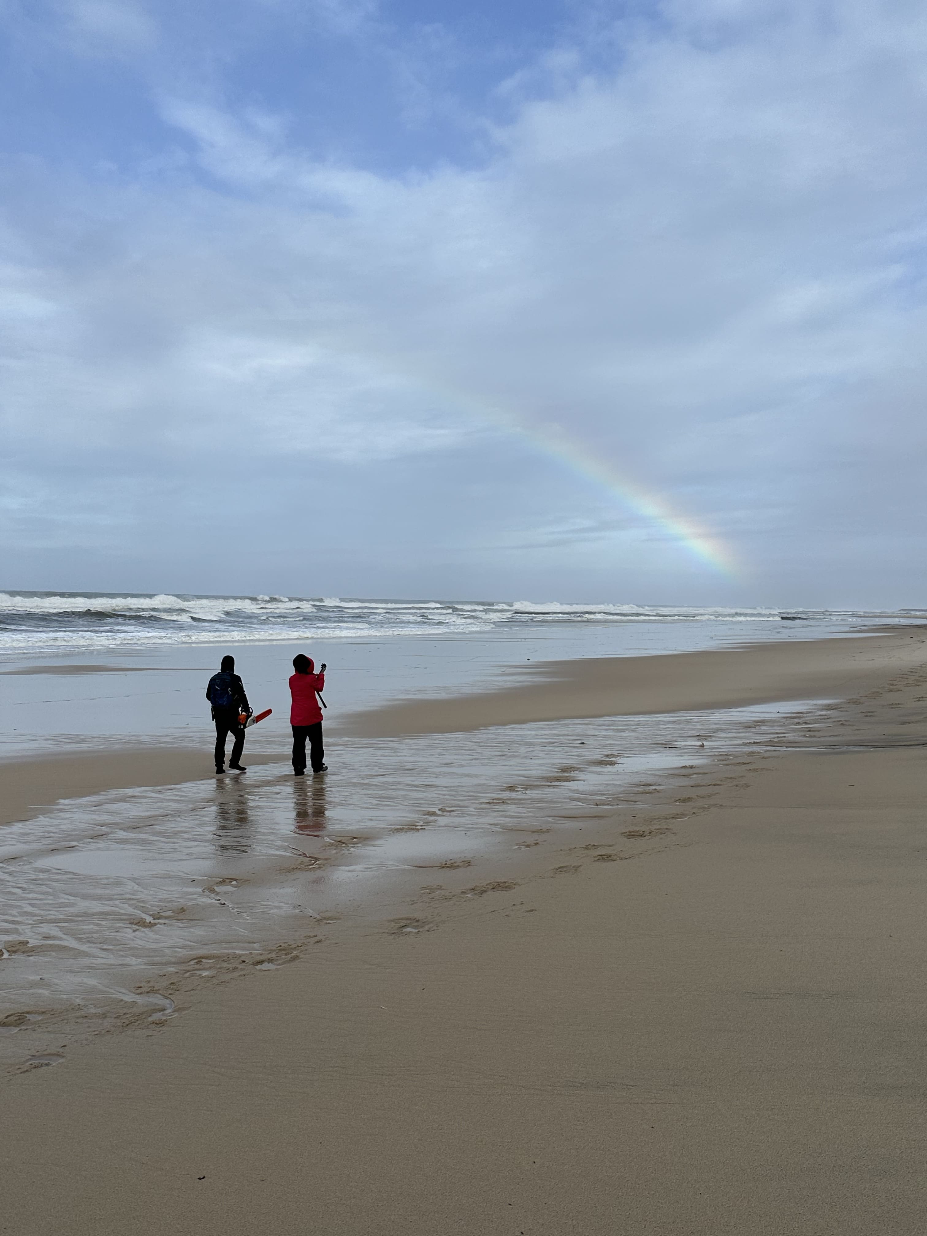 Walking towards the rainbow...