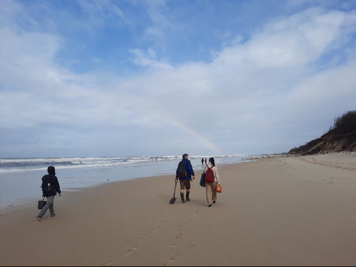 Walking towards the rainbow