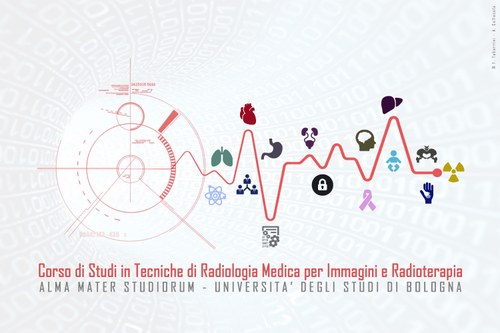 disegno di una onda elettrica con vari simbolini di organi