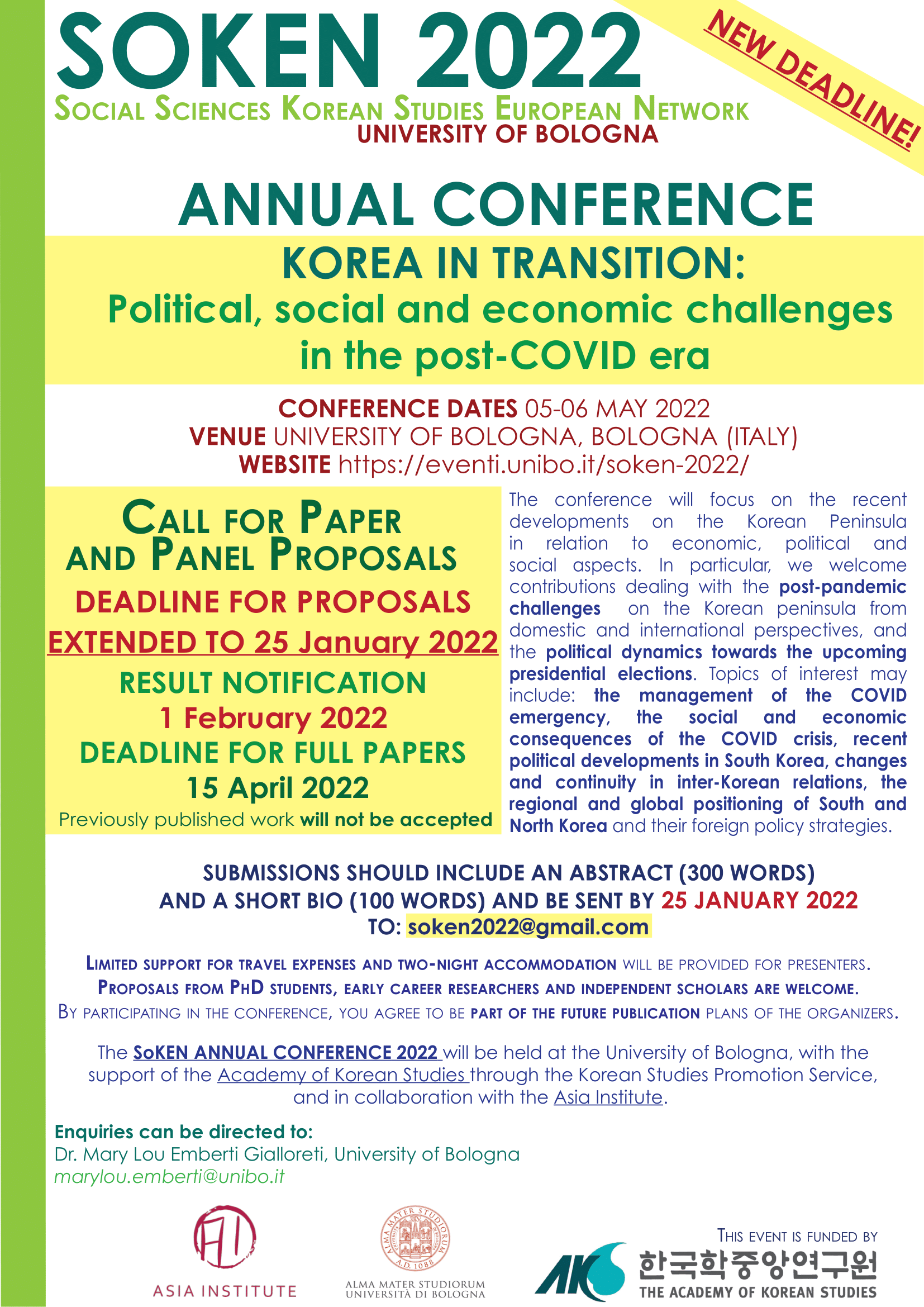 SoKEN 2022 ANNUAL CONFERENCE