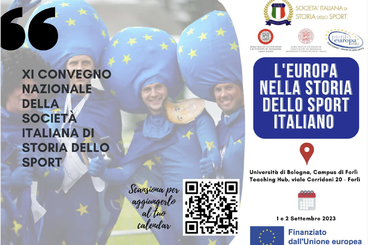 Locandina dell'evento L'Europa nella storia dello sport italiano