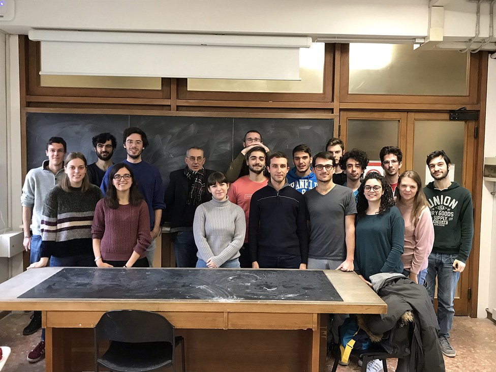 2018/2019 Master Degree in Chemistry Students
