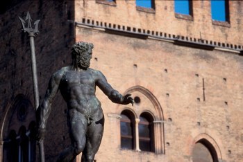 Fountain of Neptune in Bologna