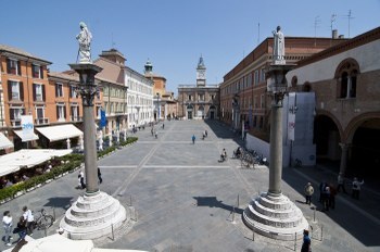 Main square in Ravenna