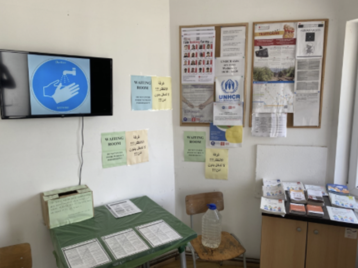 Meetings at Subotica Camp