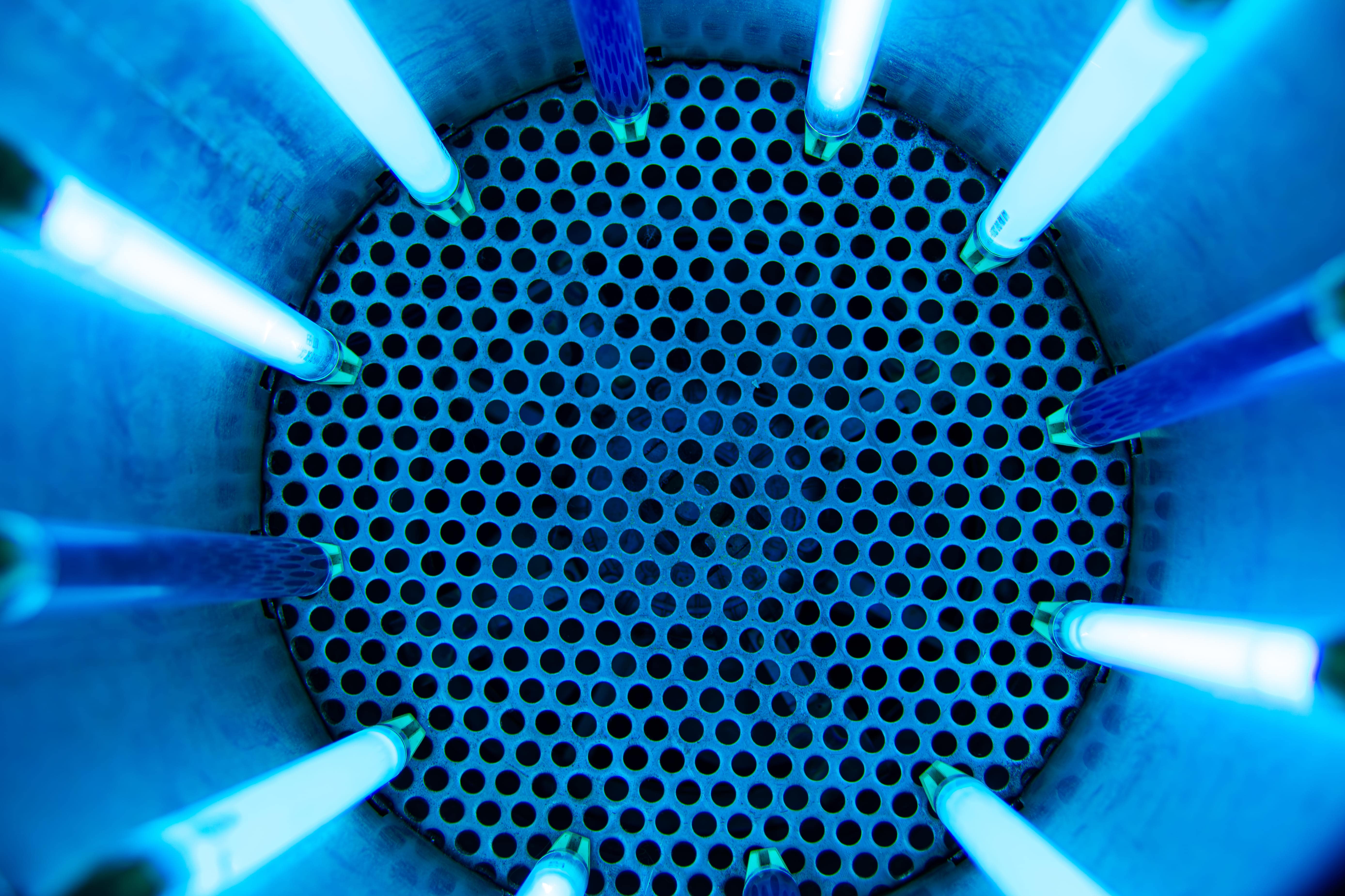 Particolare di fotoreattore