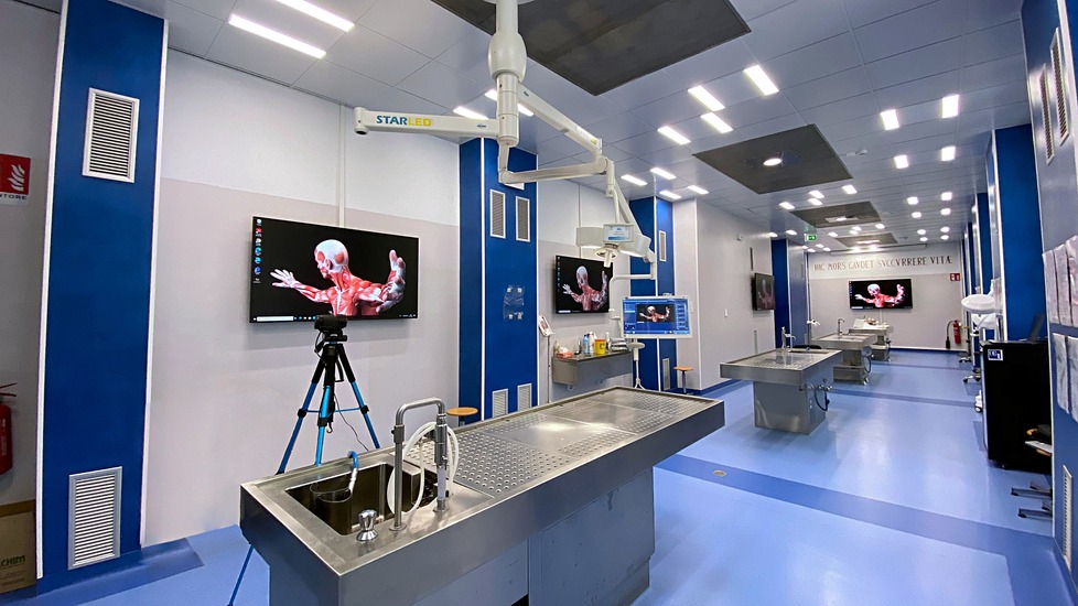 Sala Settoria “Giovanni Mazzotti” del Centro di Anatomia