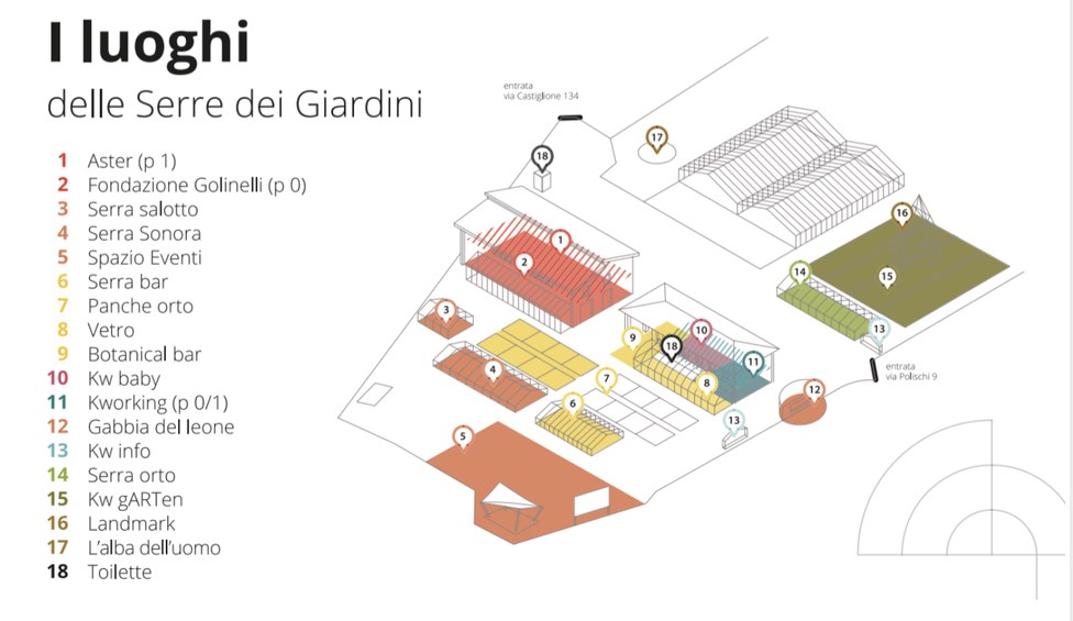 Map of Serre of Giardini Margherita
