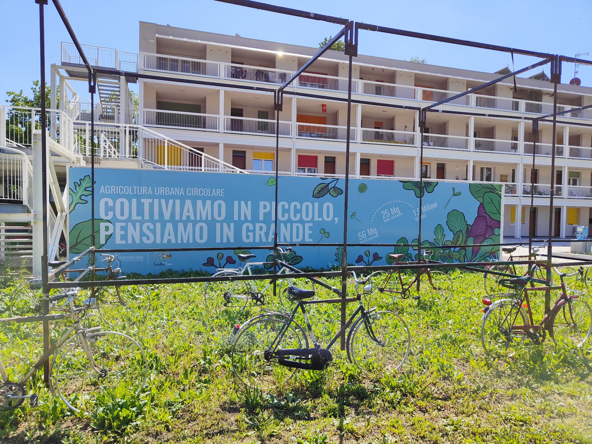 outside container farm