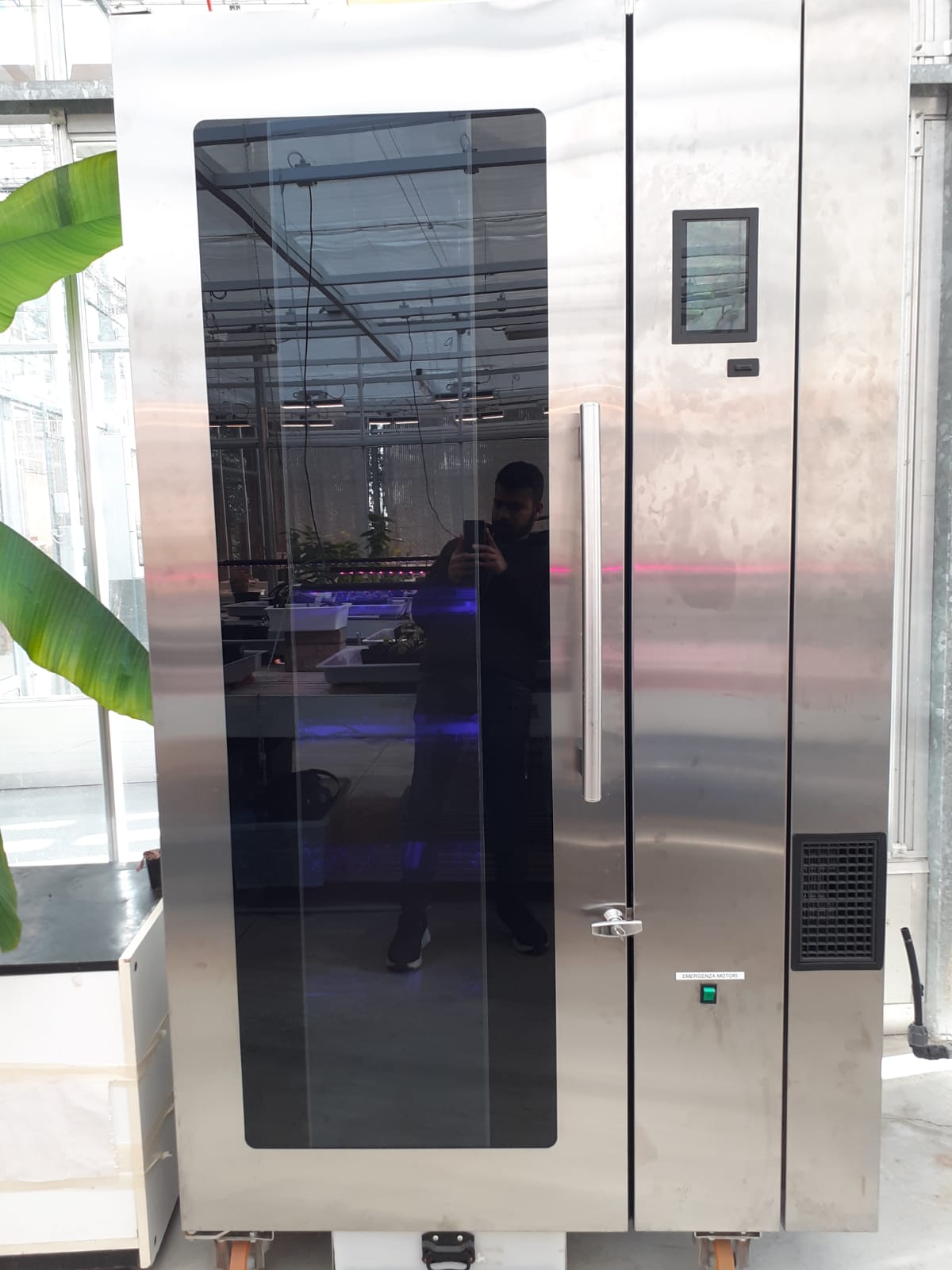 Esterno del Prototipo Sperimentale di Serra Verticale Adattiva